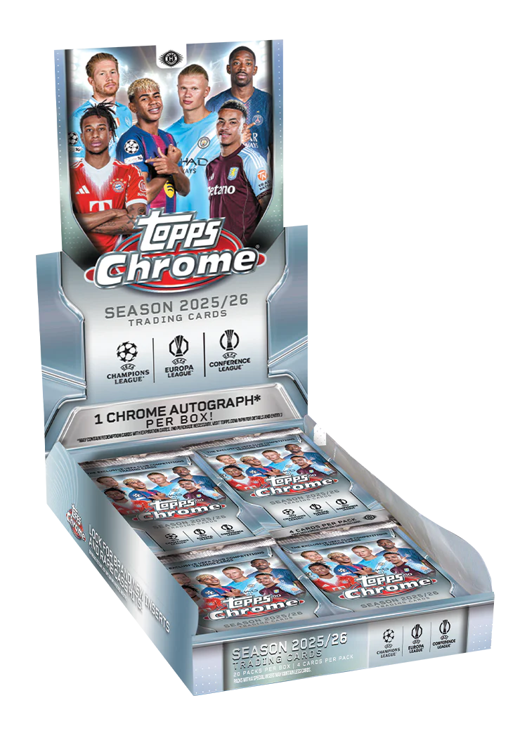 Topps Chrome UCC 2025/26 – Hobby Box