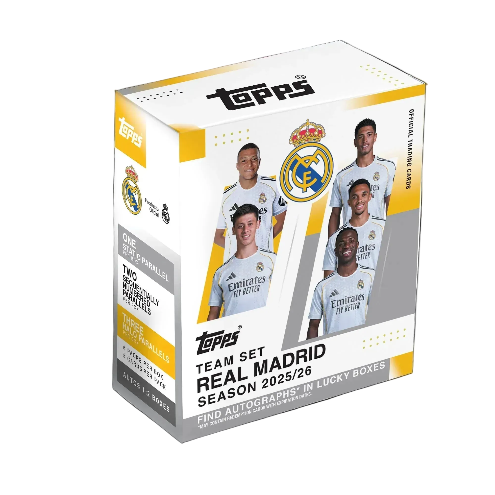 Topps Team Set FC Real Madrid 2025/26 – Sport Cards Center