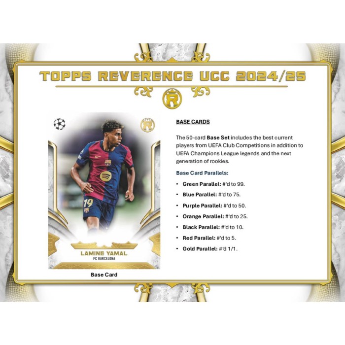Topps Reverence UCC 2024/25