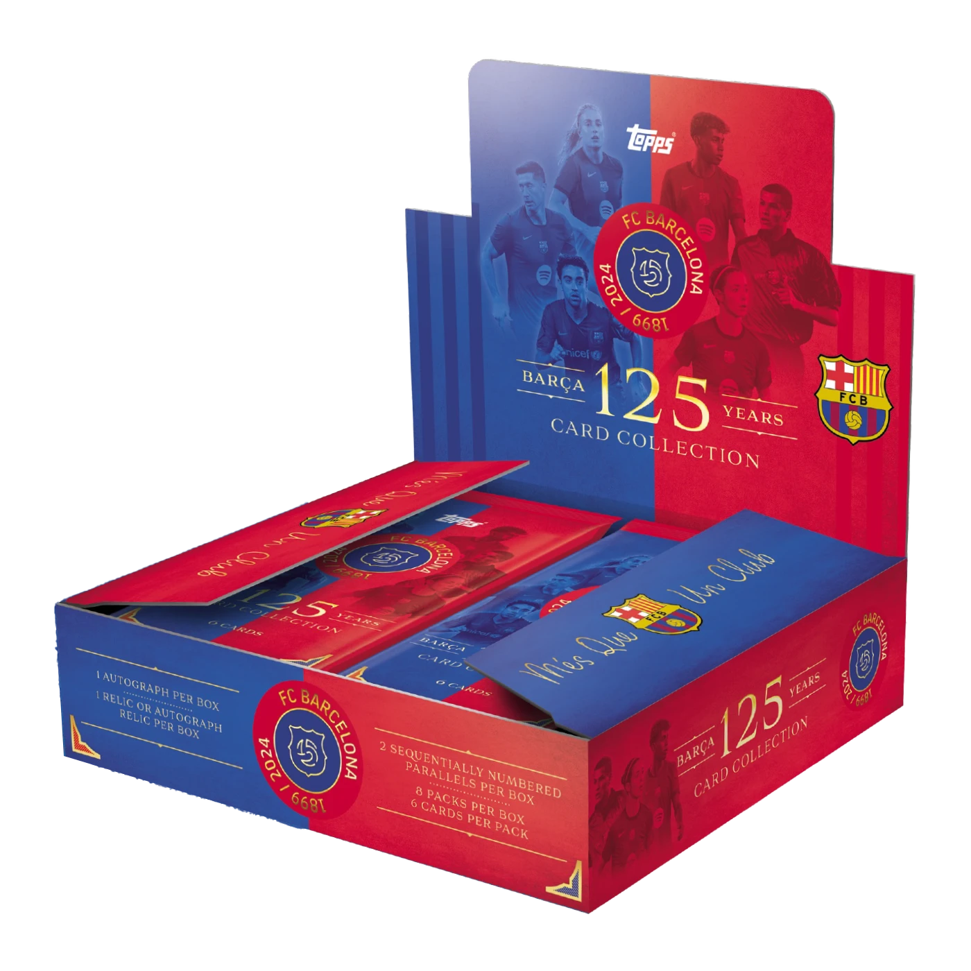 Topps 125th Aniversario FC Barcelona Hobby Box