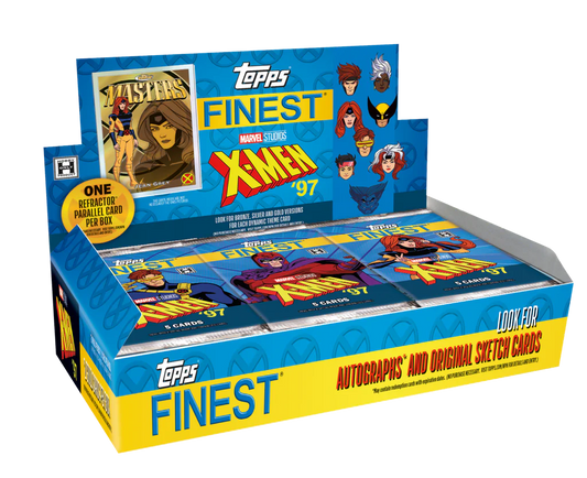 2025 Topps Finest X-Men ’97 Hobby Box - SportCardsCenter