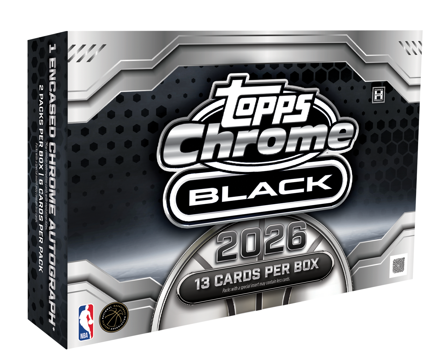 Topps Chrome Black NBA 2026 - Hobby Box (Pre-Order)