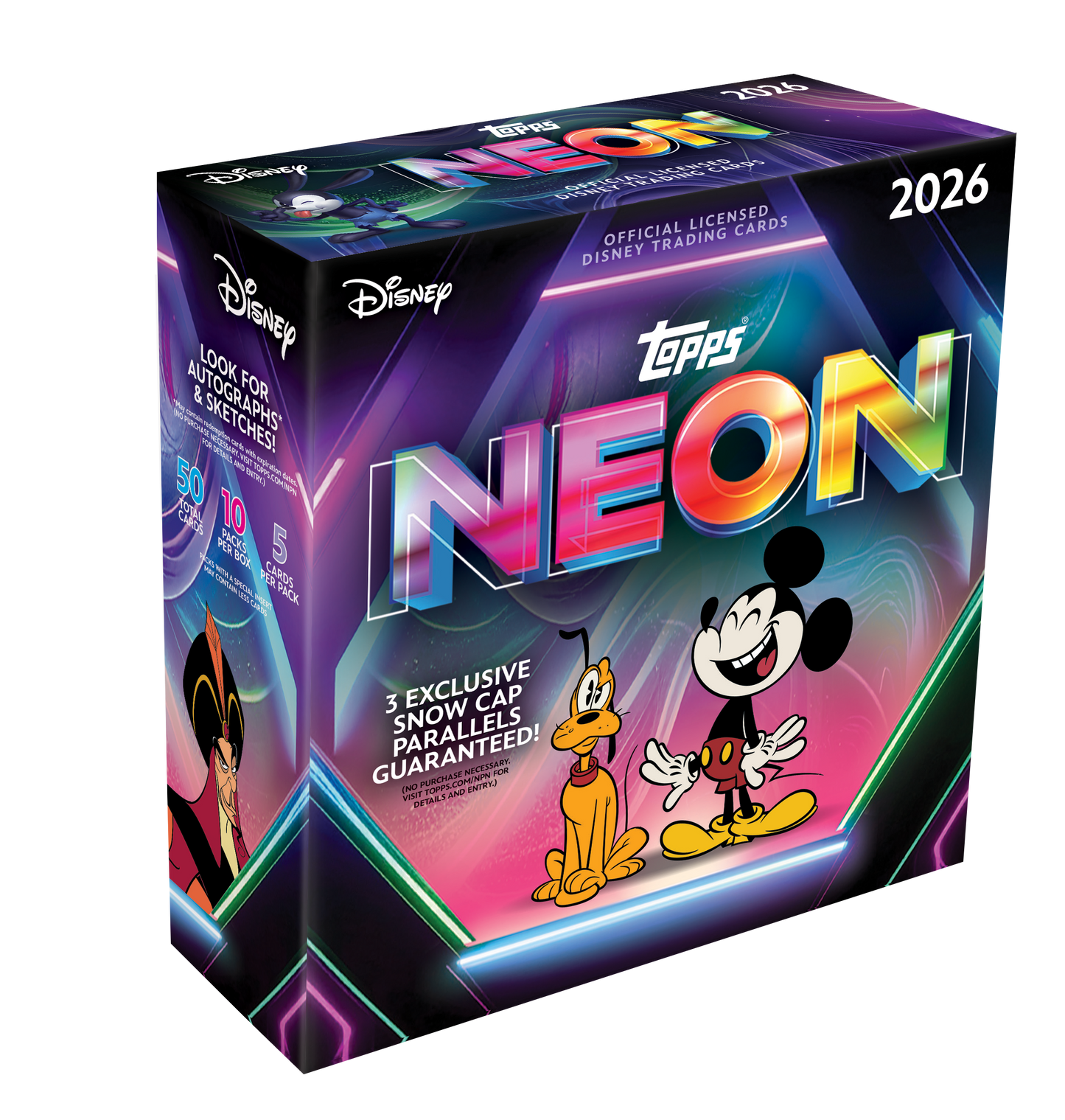 Topps Disney Neon 2026 – Mega Box