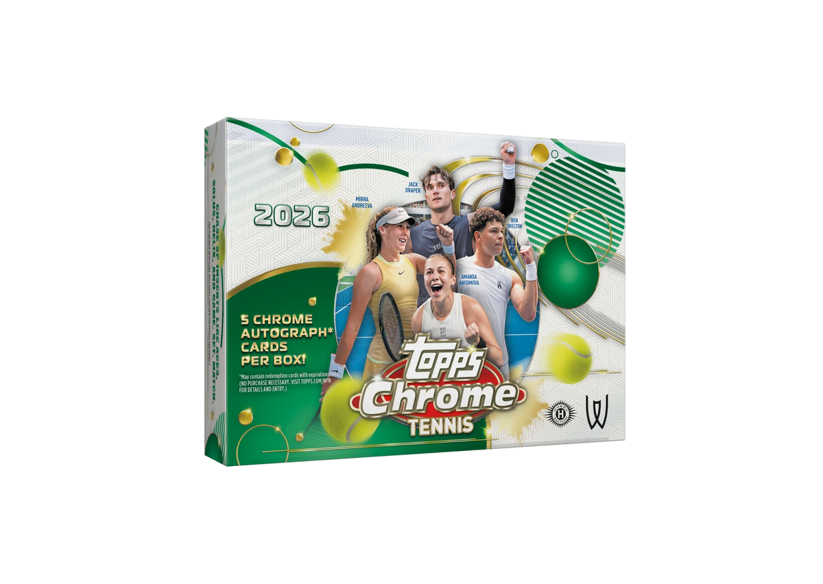 Topps Chrome Tennis 2026 Breaker’s Delight Box