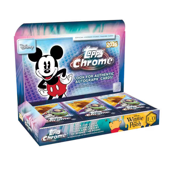 Topps Chrome Disney 2026 - Hobby Box