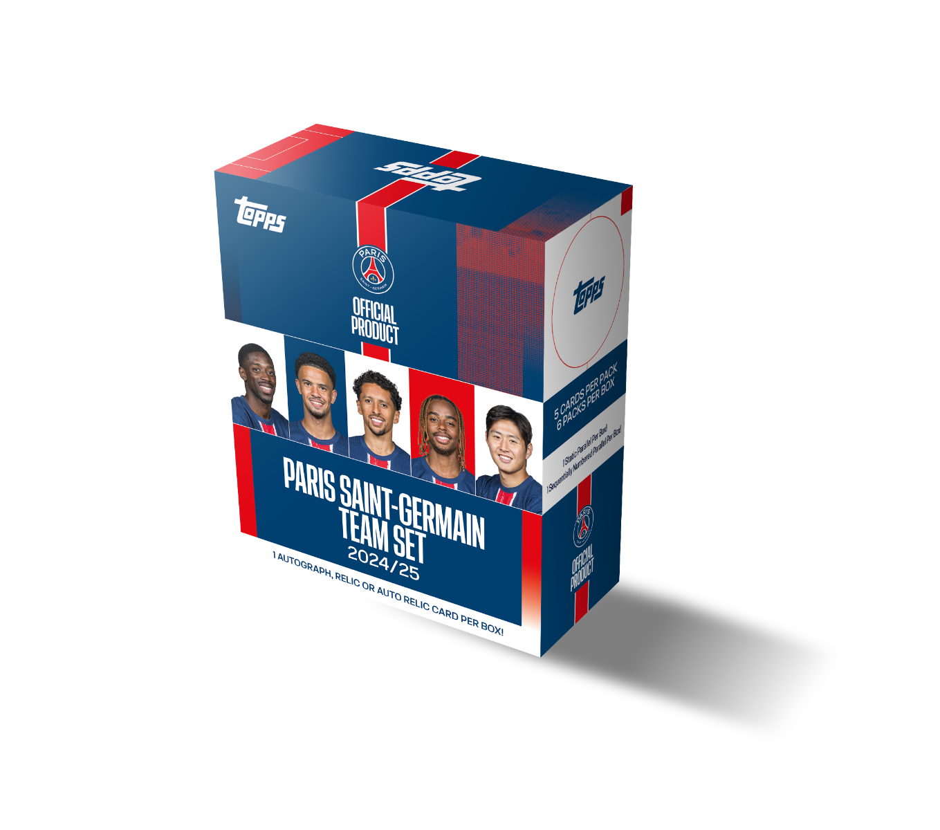 2024-25 Topps PSG Team Set