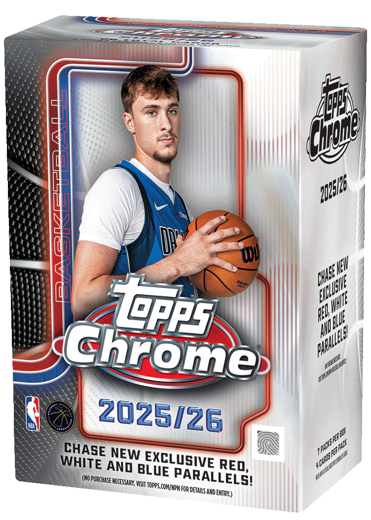2025-26 Topps Chrome NBA Value Box (PRE-ORDER)