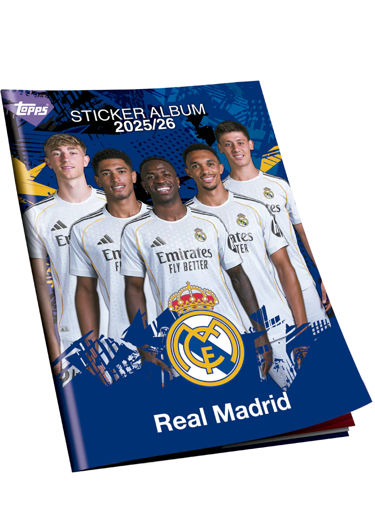 Topps Real Madrid Sticker Album 2025/26