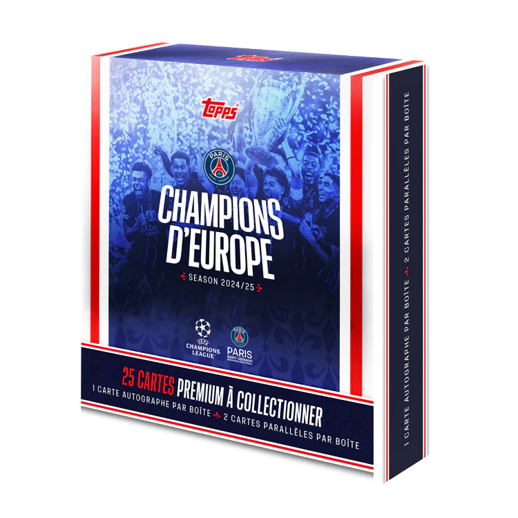 Topps Paris Saint-Germain Champions D'Europe
