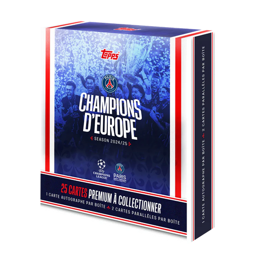 Topps Paris Saint-Germain Champions D'Europe