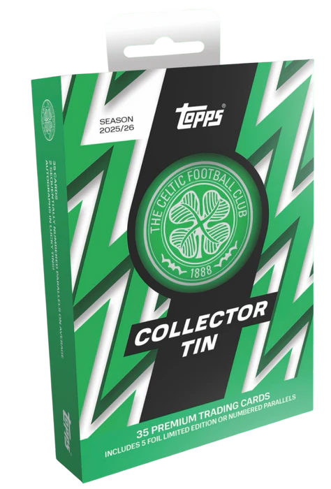 Topps Celtic Tin Collector 2025/26