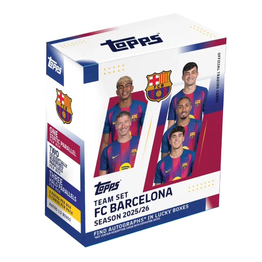 Topps Team Set FC Barcelona 2025/26 (PRE-ORDER)