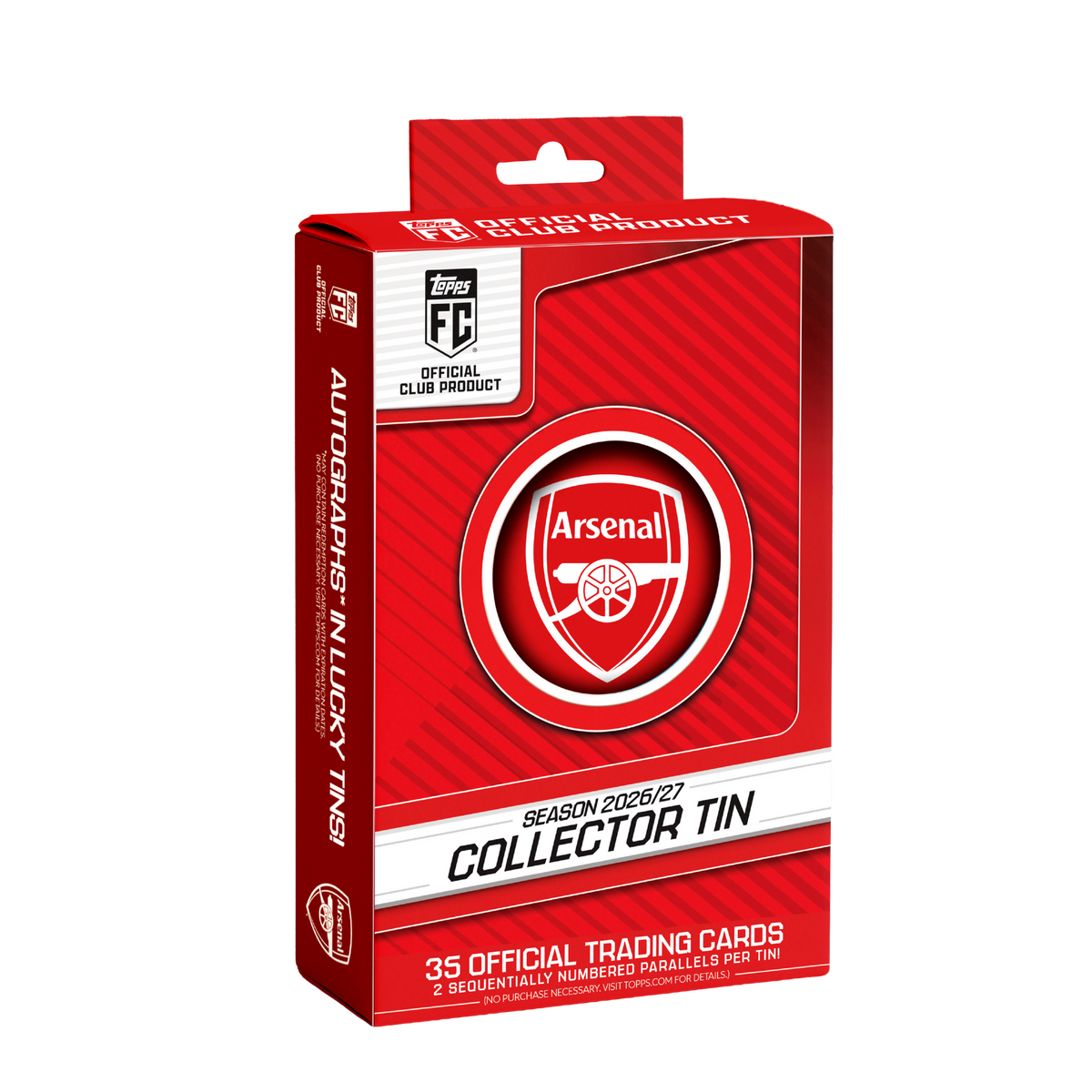 Topps Arsenal FC Collector Tin 2026/27