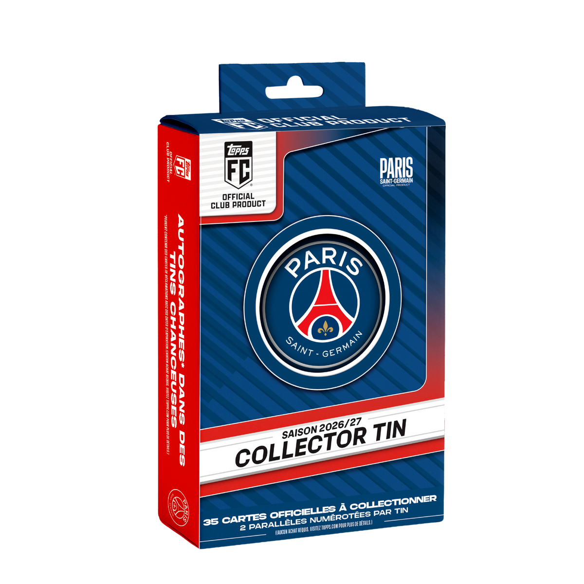 Topps Paris Saint-Germain Collector Tin 2026/27