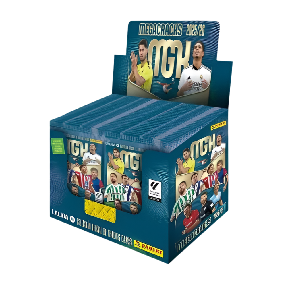 Panini LaLiga Megacracks 2025/26 - Caja de 50 sobres