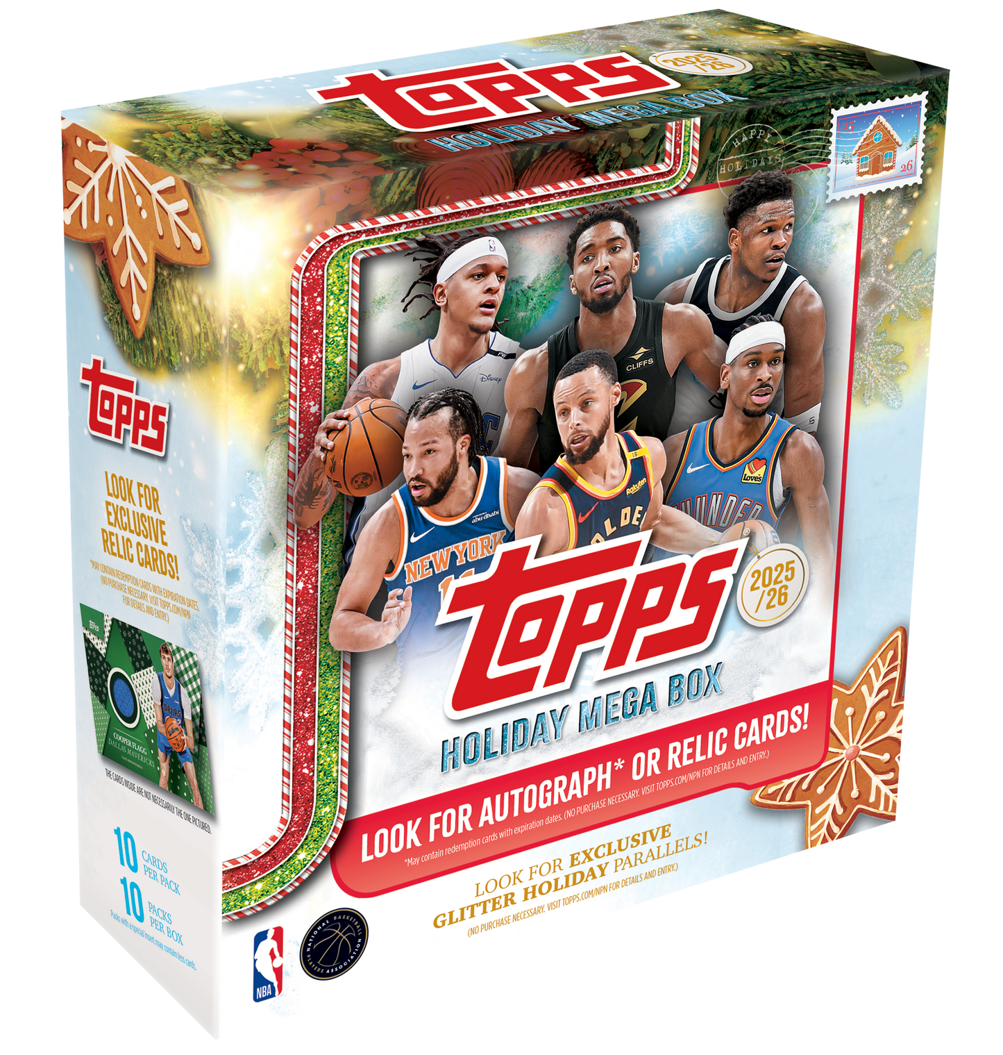 Topps NBA Holiday Mega Box 2025/26