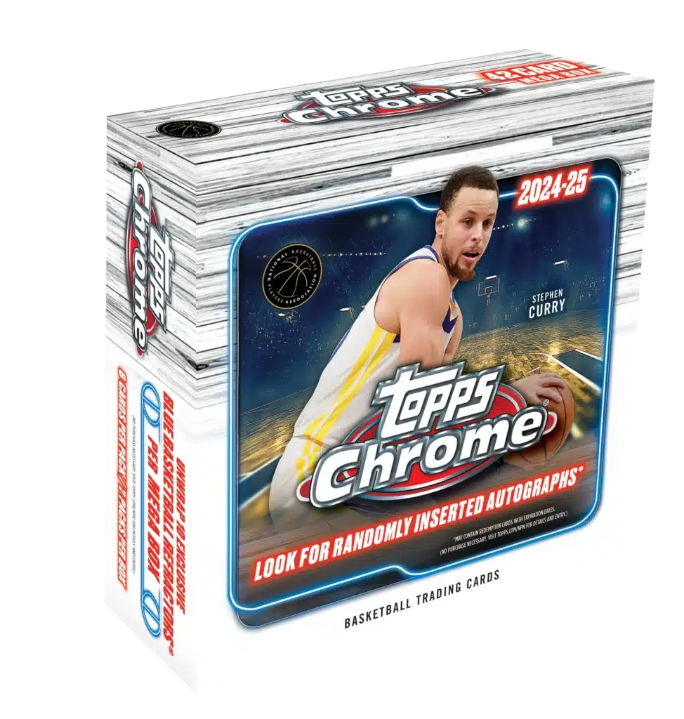 Topps Chrome NBA 2024/25 - Mega Box