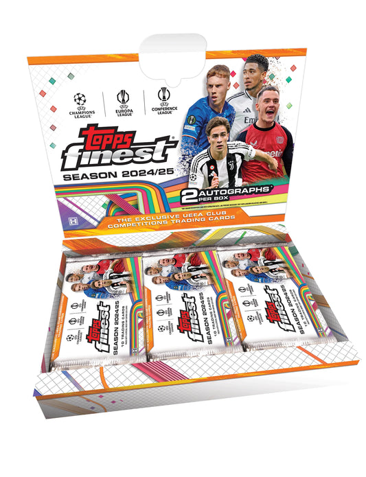 Topps Finest UEFA Club Competitions 2024/25 – Hobby Box