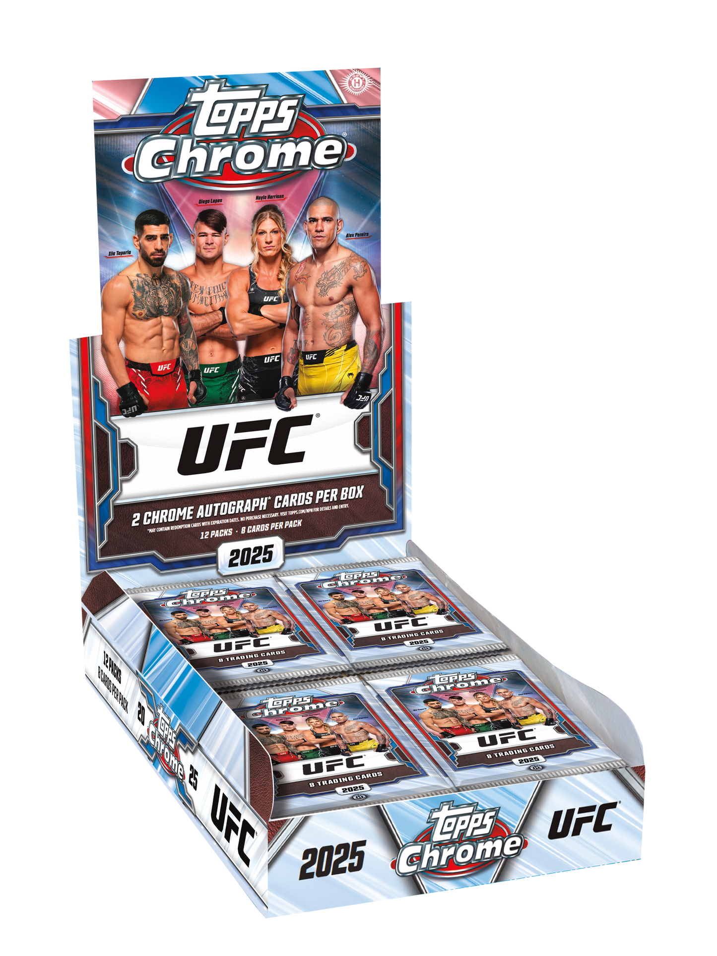 Topps Chrome UFC 2025 – Hobby Box