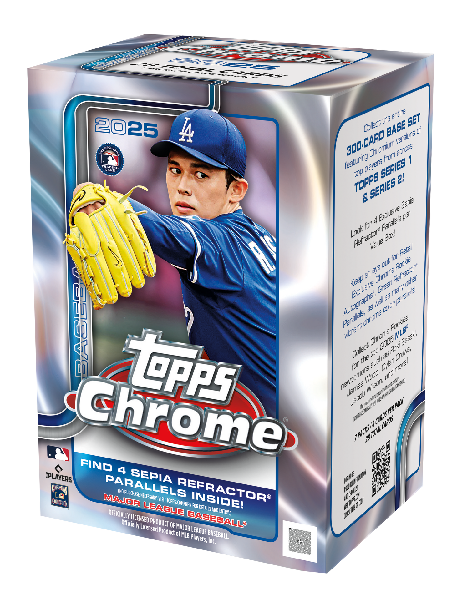 Topps Chrome Baseball 2025 – Value Box