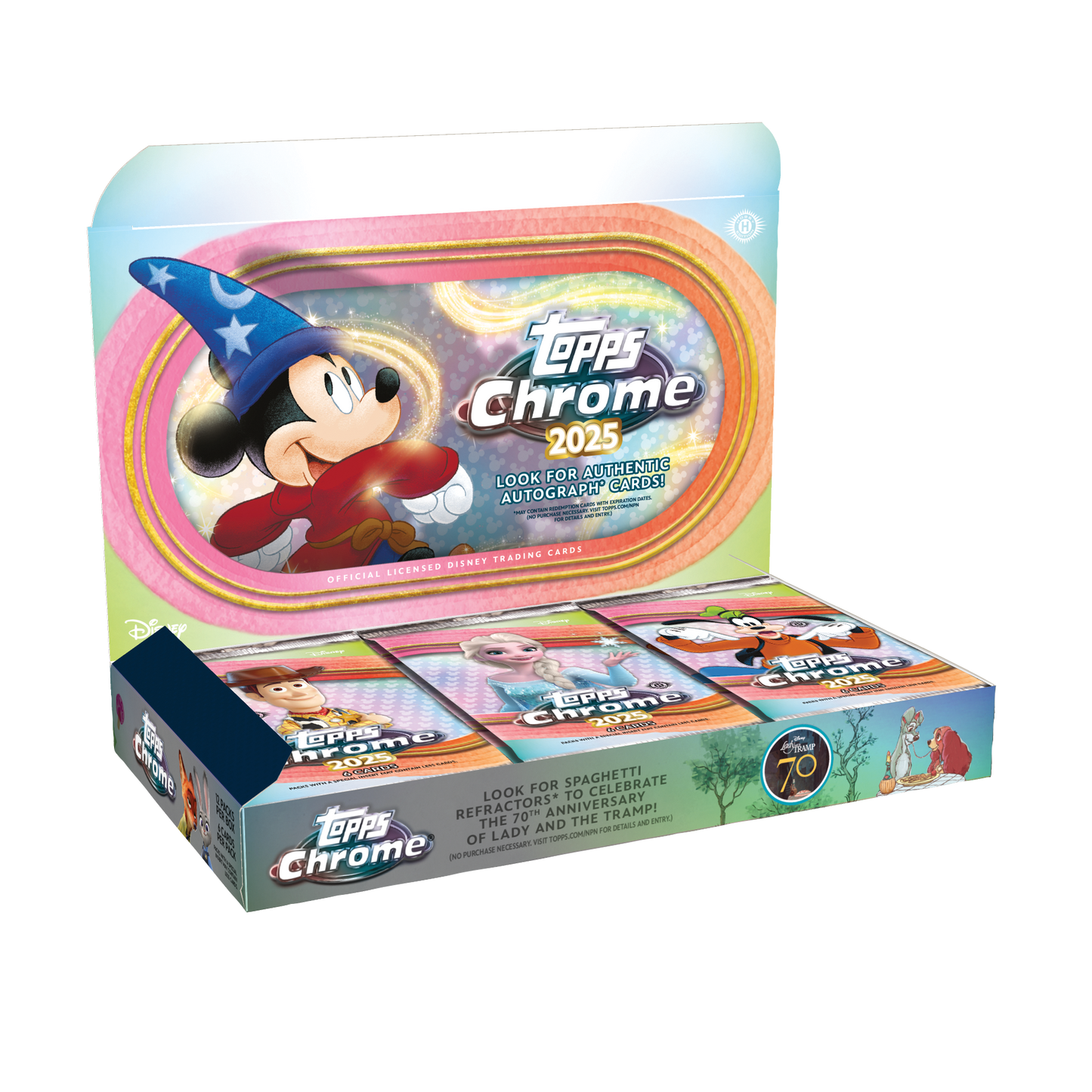 Topps Chrome Disney 2025 - Hobby Box