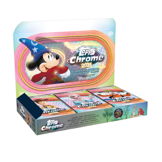 Topps Chrome Disney 2025 - Hobby Box