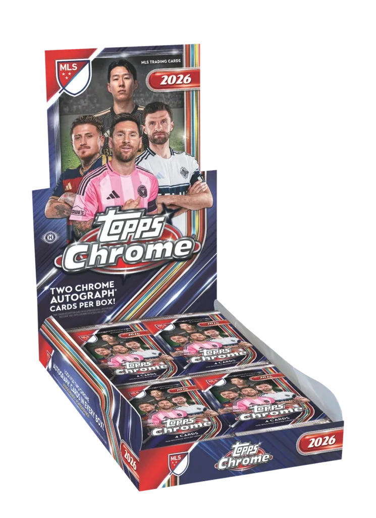 Topps Chrome MLS 2026 Hobby Box