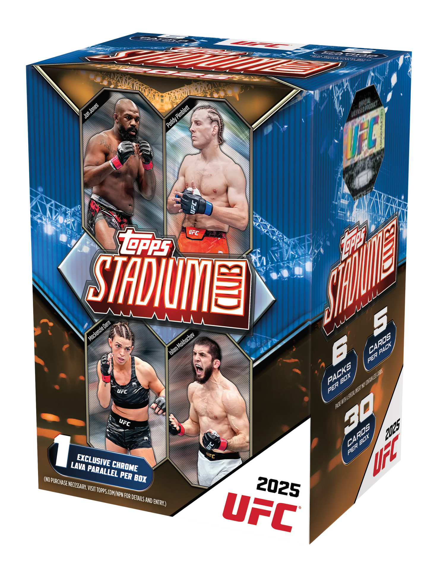 Topps Stadium Club UFC 2025 – Value Box