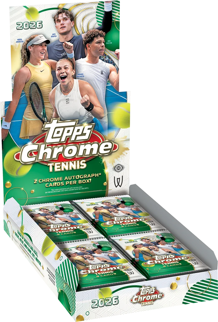 Topps Chrome Tennis 2026 Hobby Box