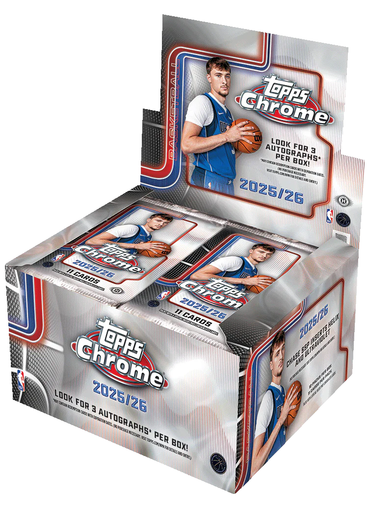 2025-26 Topps Chrome NBA Jumbo Box (PRE-ORDER)