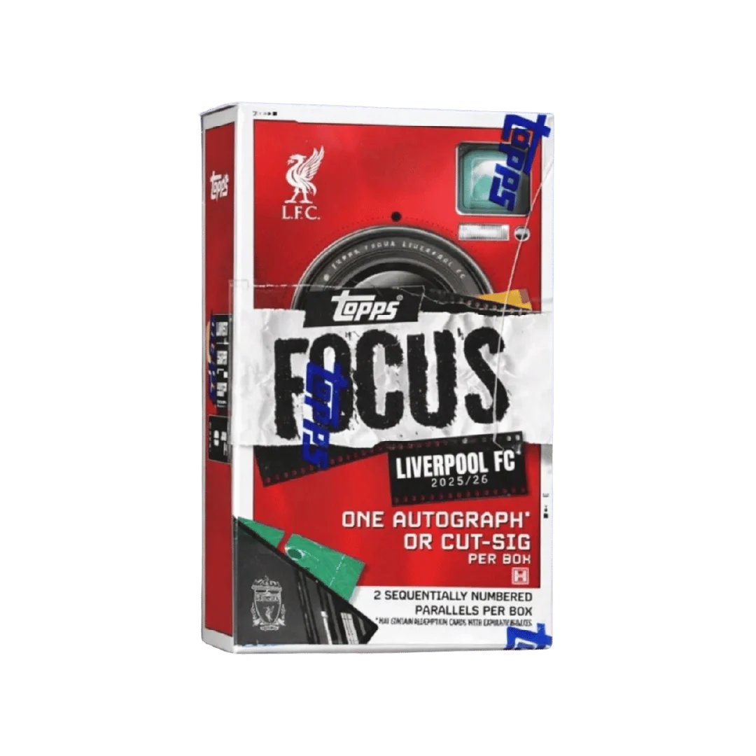 Topps Focus Liverpool FC 2025/26 – Hobby Box