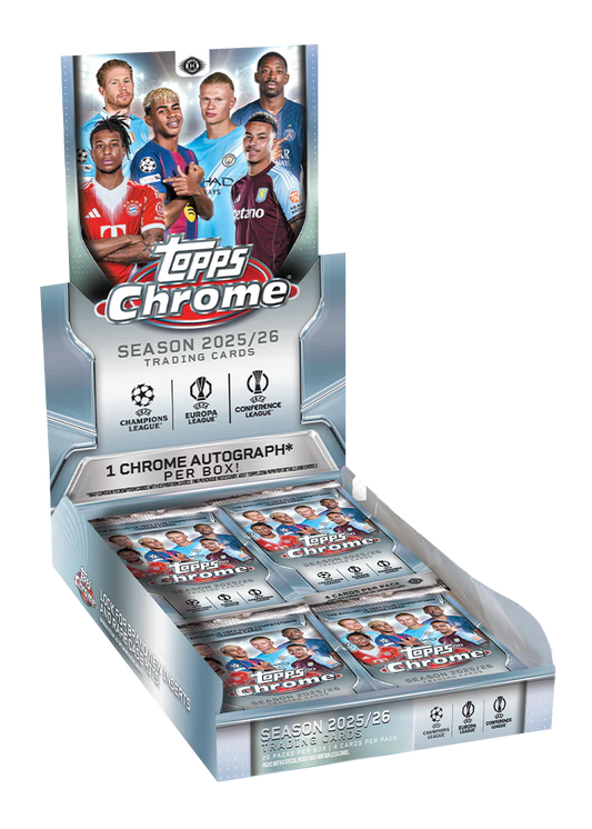 Topps Chrome UCC 2025/26 – Hobby Box