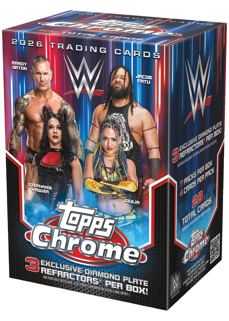 Topps Chrome WWE 2026 – Value Box