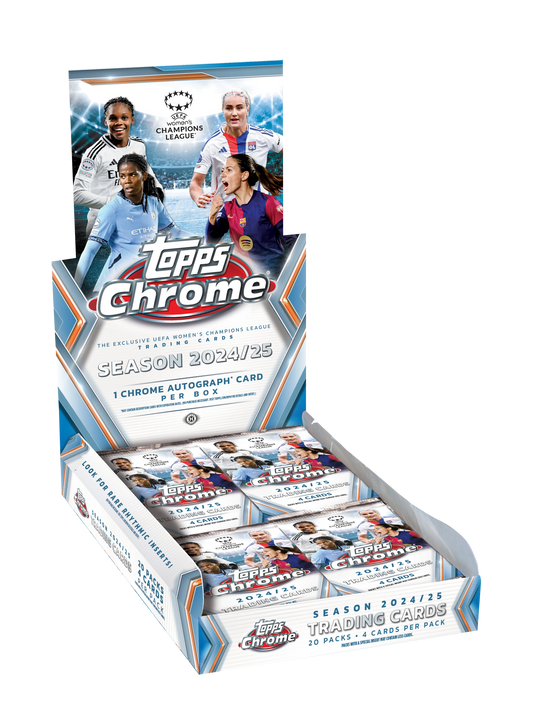 Topps Chrome UWCL 2024/25 - Hobby Box