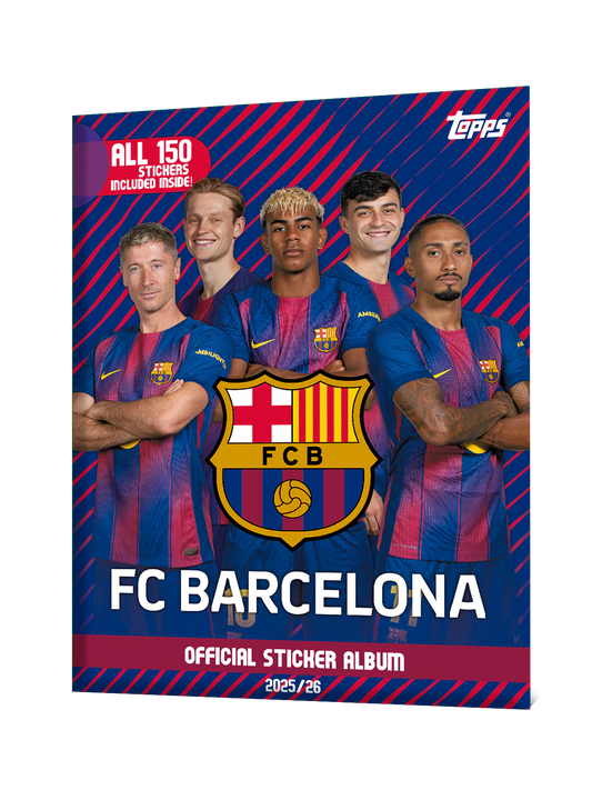 Topps FC Barcelona Sticker album 2025/26