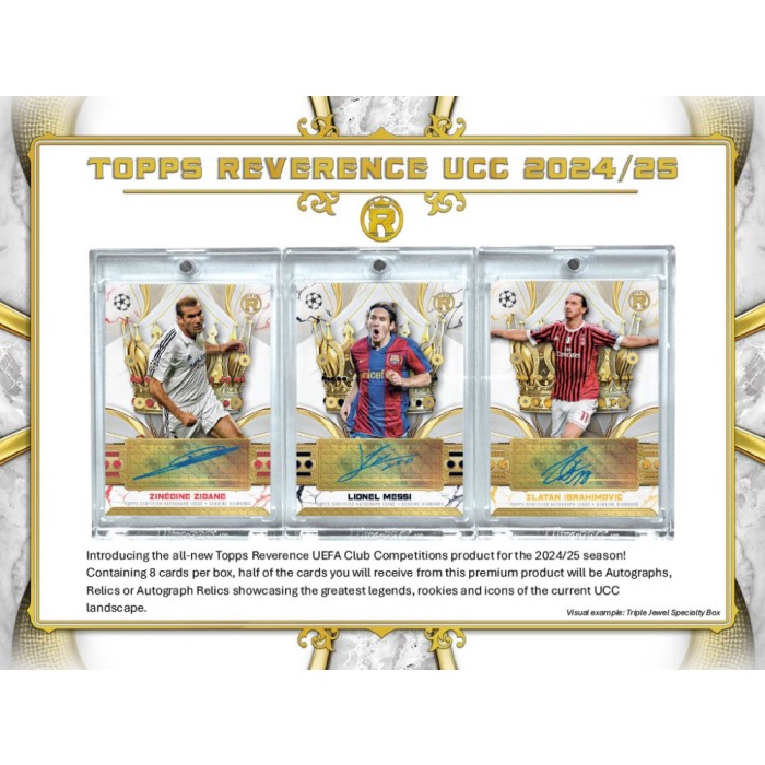 Topps Reverence UCC 2024/25 – Participación [CAJA 4]