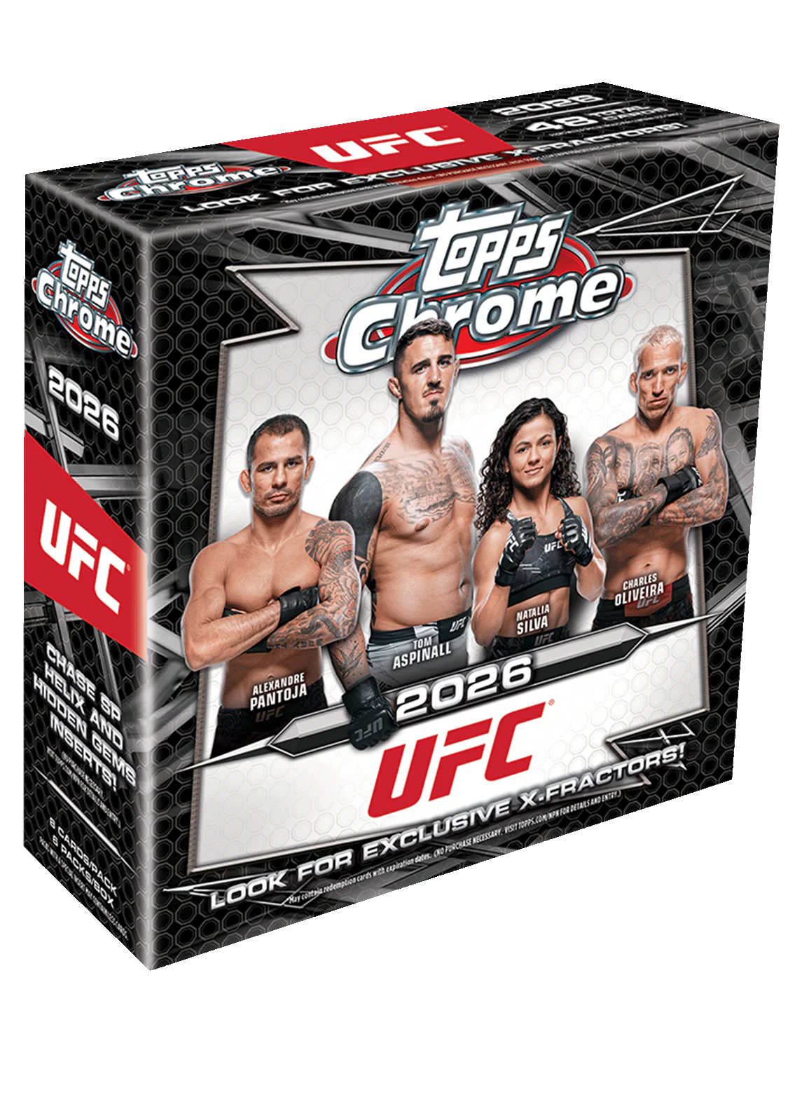 Topps Chrome UFC 2026 – Mega Box