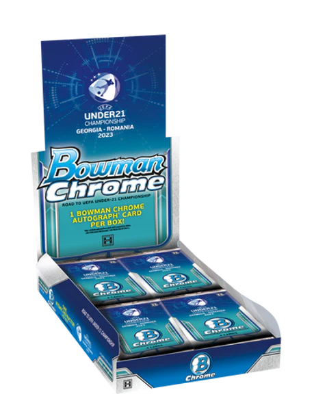 2023 Topps UEFA U21 Bowman Chrome Hobby Box - SportCardsCenter
