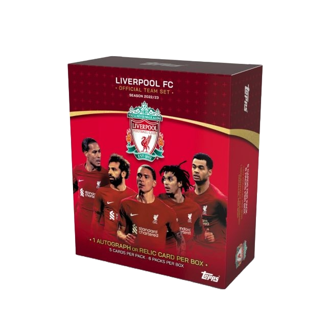 2022-23 Topps Official Team Set Liverpool FC