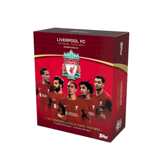 2022-23 Topps Official Team Set Liverpool FC