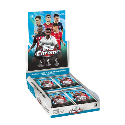 2022/23 Topps Chrome UEFA Club Competitions Soccer Lite Box