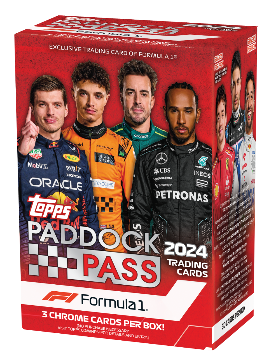 2024 Topps Paddock Pass Formula 1 F1 Value Box - SportCardsCenter