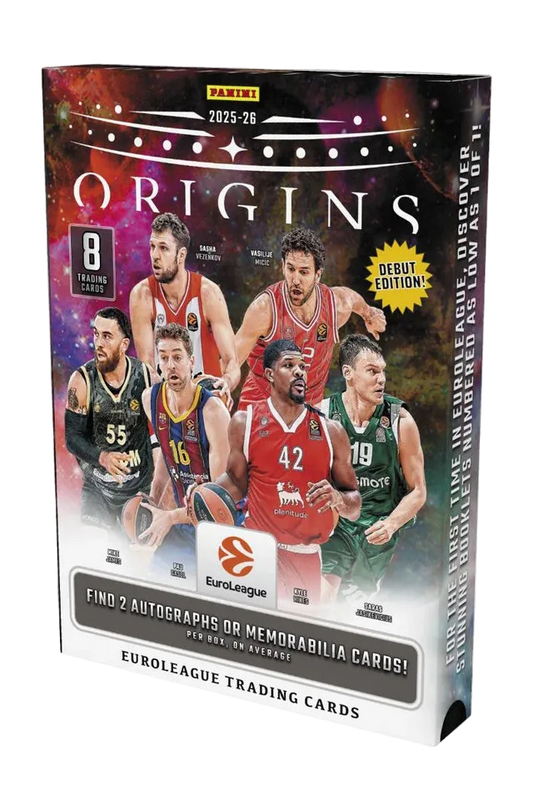 Panini Origins Euroleague Basketball 2026 - Hobby Box