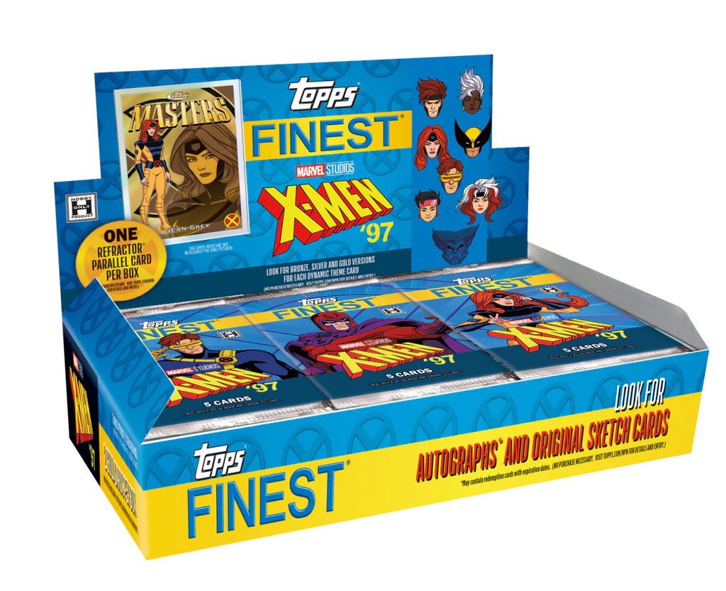 2025 Topps Finest X-Men ’97 Hobby Box - SportCardsCenter