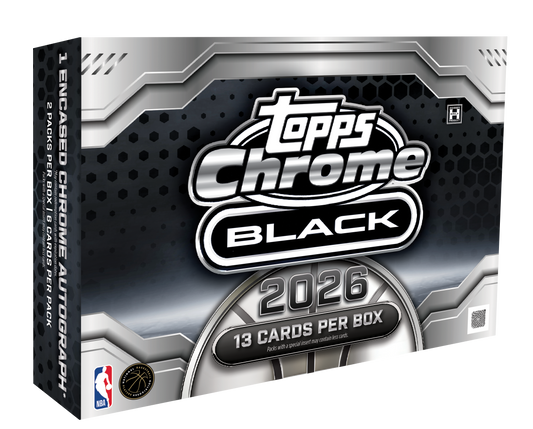 Topps Chrome Black NBA 2026 - Hobby Box (Pre-Order)