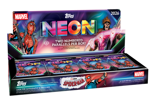 Topps Marvel Neon 2026 Hobby Box