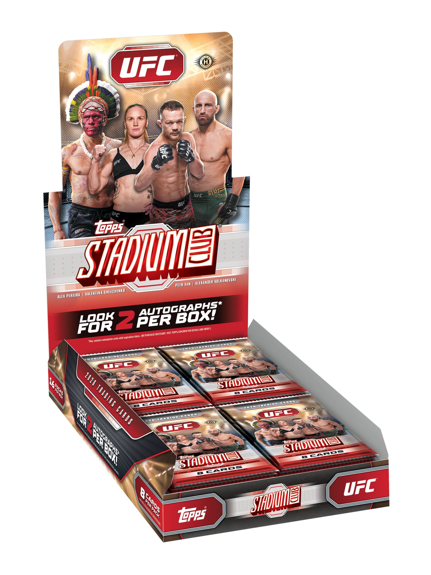 Topps Stadium Club UFC 2026 - Hobby Box