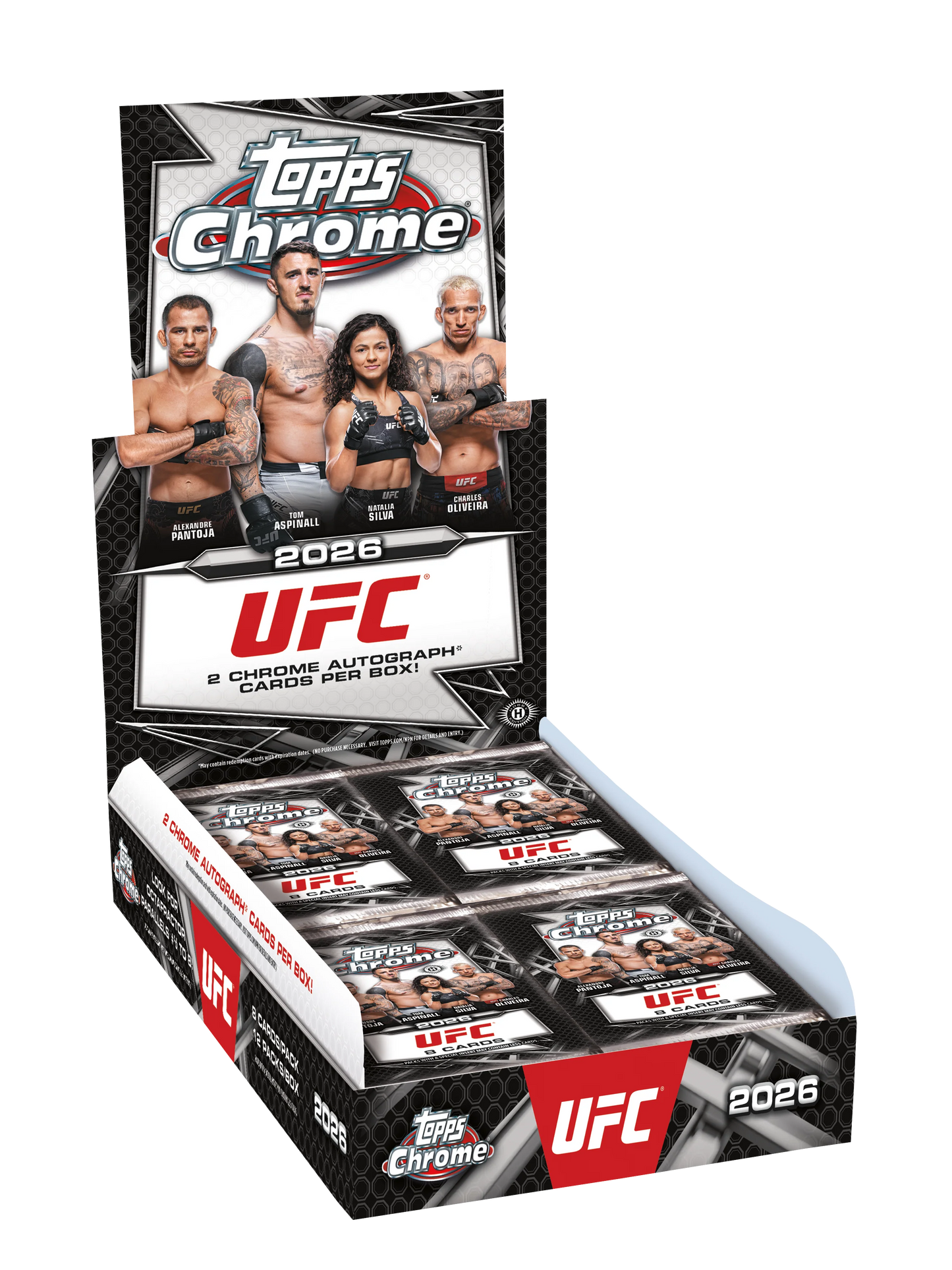 Topps Chrome UFC 2026 – Hobby Box