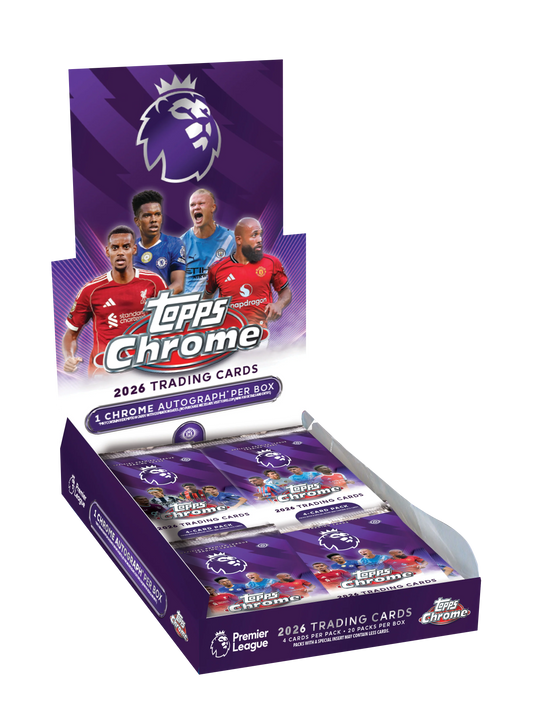 Topps Chrome Premier League 2025/26 – Hobby Box
