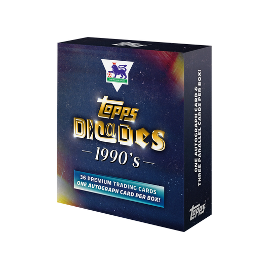 Topps Decades Premier League 90’s – Hobby Box